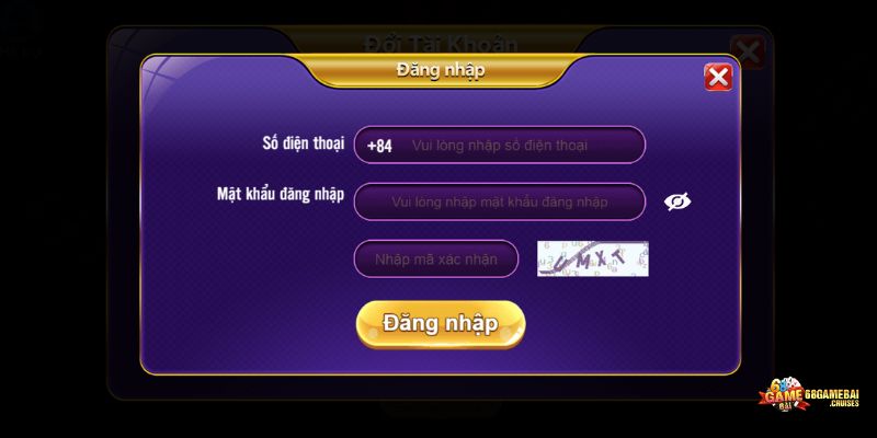 đăng nhập 68 game bài